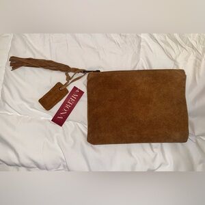 Merona Leather Wristlet NWT